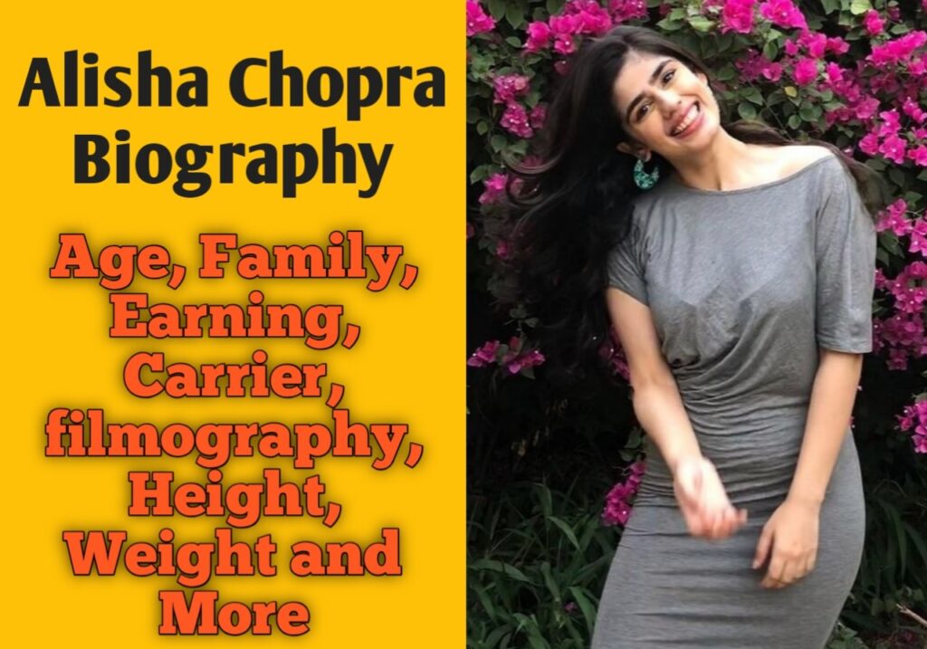 Alisha Chopra Biography 