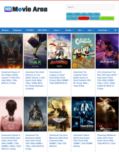 HDMovieareas - 720p 400MB Dual Audio Hollywood Bollywood Movies