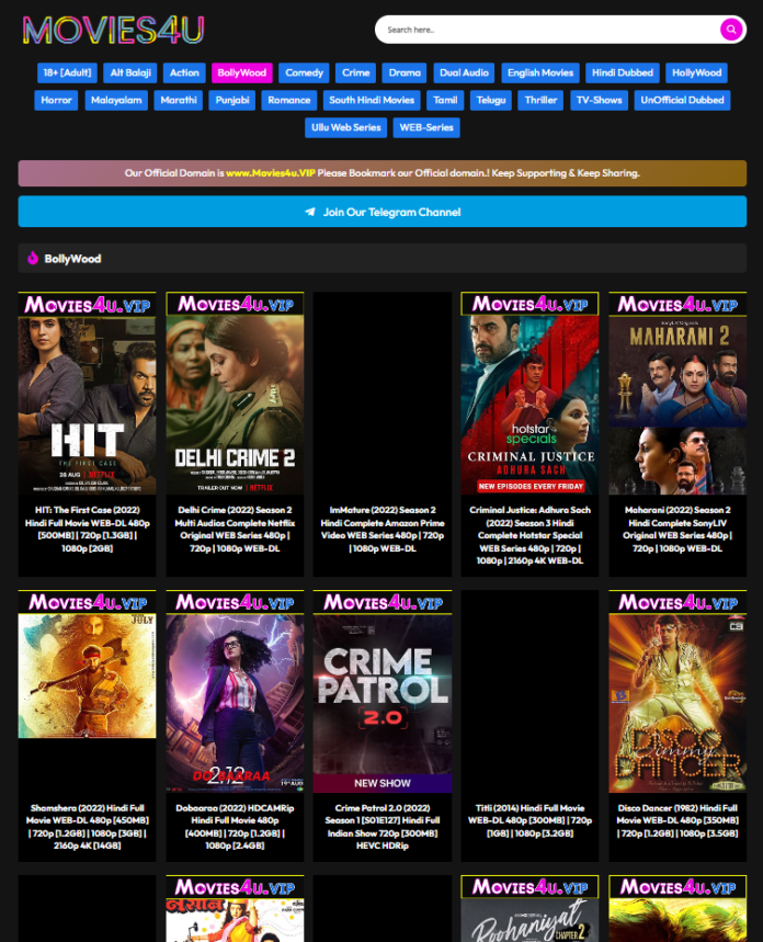 Discovering Movies4U A Hub For Bollywood Hindi Cinema