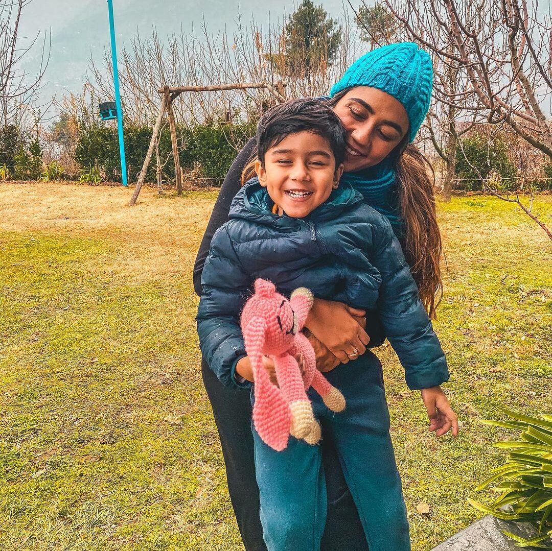 Komal Narang and her Ivaan