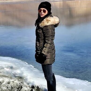 Sweta Singh at Lake